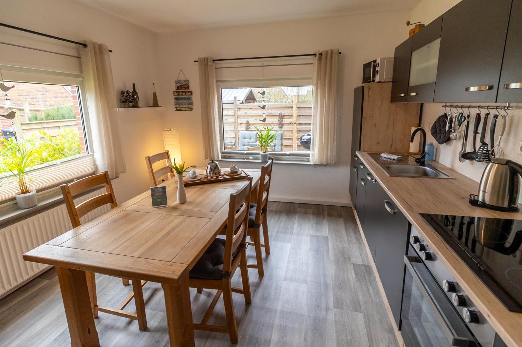 Ferienwohnung Ant Dopke Krummhörn エクステリア 写真